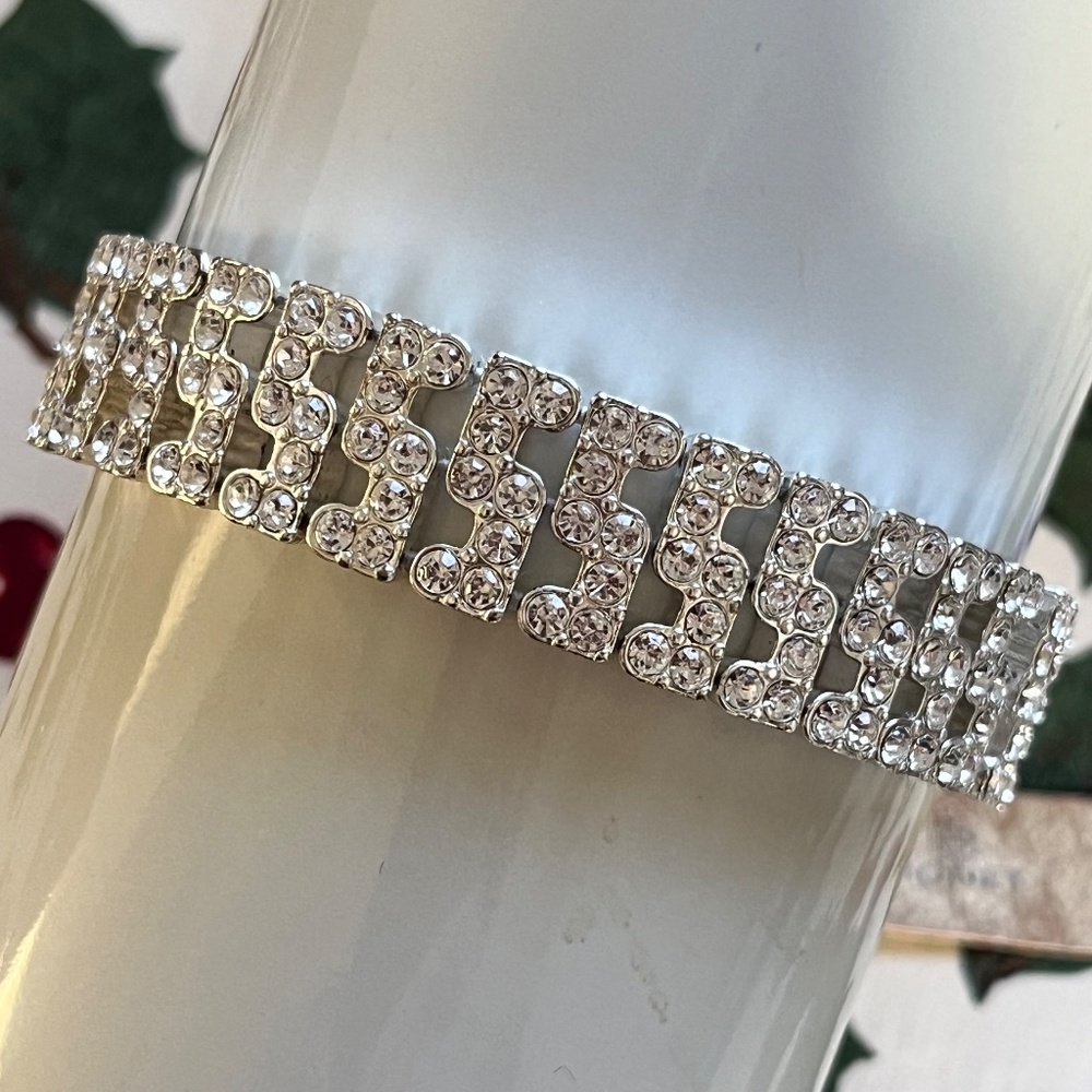 MONET Statement Bling Stretch Bracelet